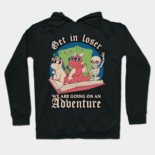 RPG Fantasy Book Meme Hoodie